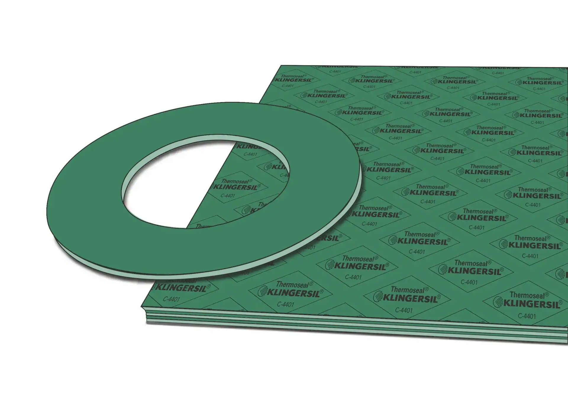 hr klingersil c 4401 green stacked