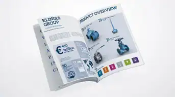 klinger produkt folder dummy